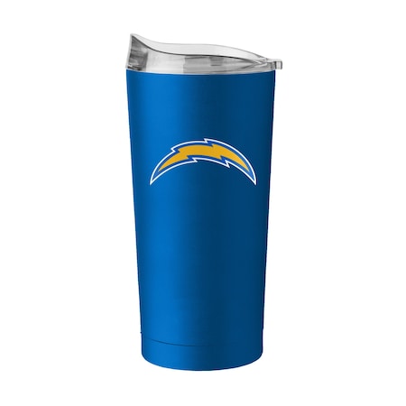 Logo Brands LA Chargers 20oz Flipside Powder Coat Tumbler 626-S20PT-34